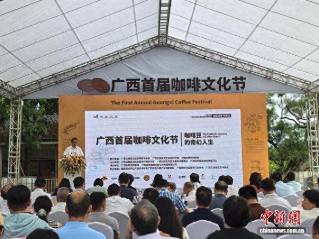 图为广西首届咖啡文化节现场。王以照 摄
