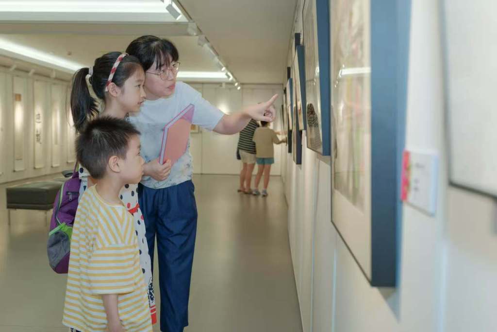 展览现场。